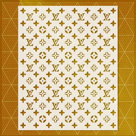 louis vuitton pattern print.